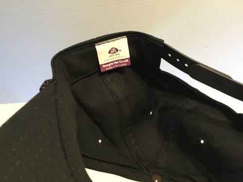 No Name Steaks black hat trucker cap snapback YoungAn - Picture 5 of 12