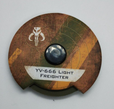 X-Wing Miniatures Game - 2nd Edition Scum YV-666 Light Freighter Dial