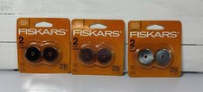 Fiskars 28mm Rotary Blade 6 Packs  12 total Blades 95417097J New 