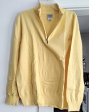LL Bean 1/2 Zip Pullover Sweater Mock Neck Mens Large
