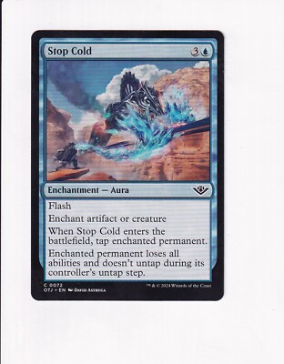 MAGIC THE GATHERING MTG OUTLAWS OF THUNDER JUNCTION STOP COLD (#2)