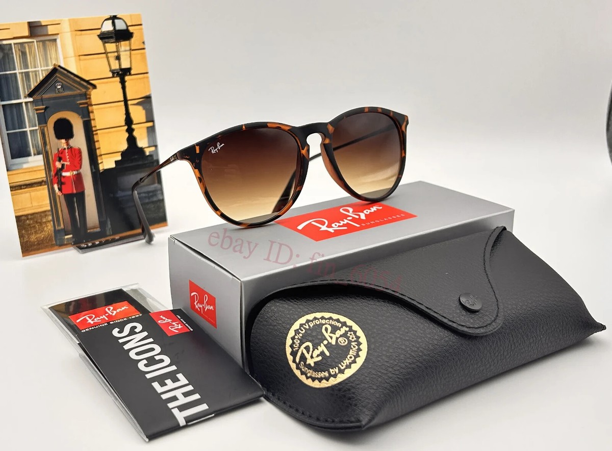 Ray-Ban RB4171 Erika 710/T5 Womens Tortoise Frame Brown Gradient