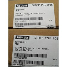 New Siemens 6EP1333-2BA20 SITOP PSU100S Stabilized Power Supply 6EP1 333-2BA20