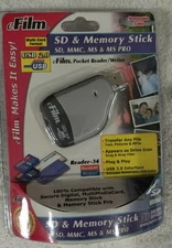 Delkin Devices eFilm SD & Memory Stick SD MMC MS Pocket Reader/Writer