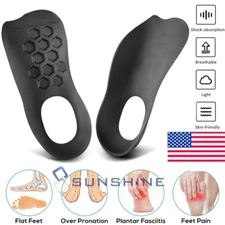 Orthotic Shoe Insoles Inserts Flat Feet High Arch Support For Plantar Fasciitis