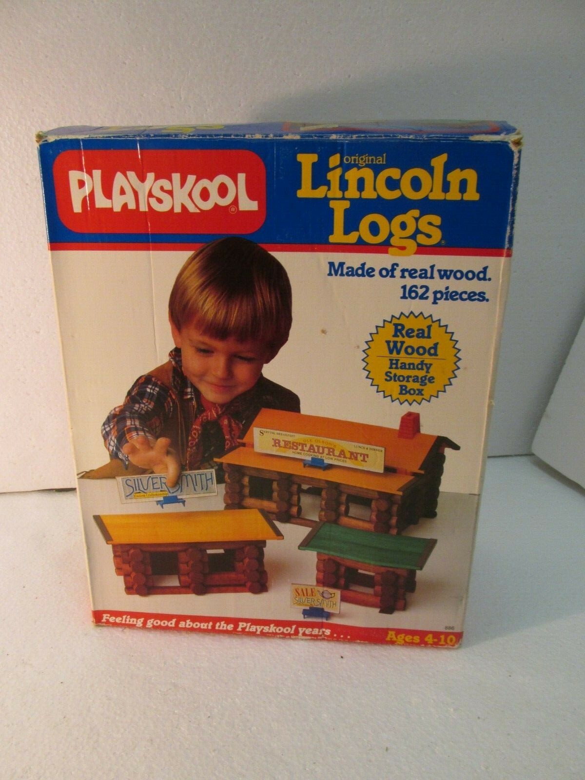 vintage playskool lincoln logs