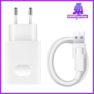 Huawei P30 Pro New Edition SuperCharge Schnell Ladegerät USB C Lade Datenkabel