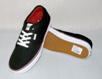 Vans Atwood Canvas City Herren Schuhe Freizeit Sneaker Boots 42 US 9 Black SJ015