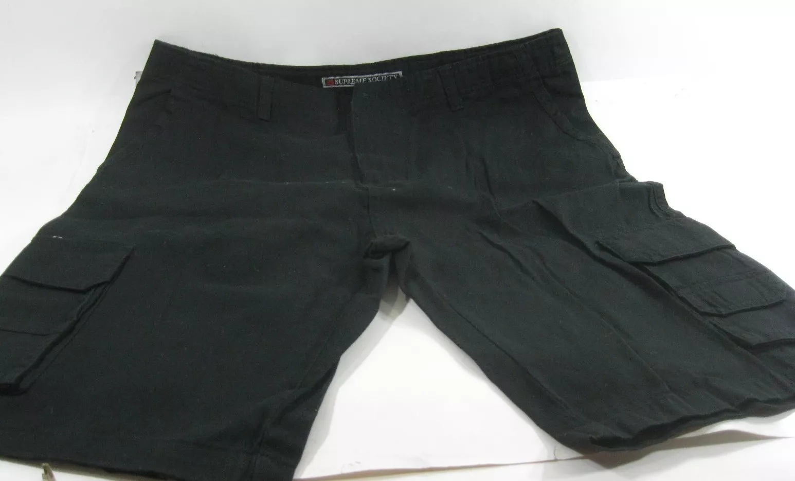 NEUF short noir supreme society   HOMME TAILLE 36 ***