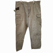 Wrangler Riggs pant Relaxed Rugged Carpenter Cargo 48x30L Khaki cabincore nature
