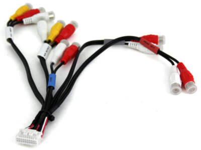 Alpine IVA-D106 20-Pin AV-Anschluss - Cinch Audio Adapter