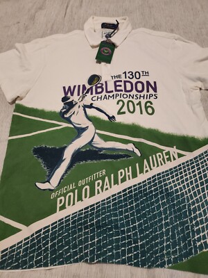 POLO RALPH LAUREN ポロシャツ WIMBLEDON 2016 2016 Wimbledon Polo Shirt - Size M