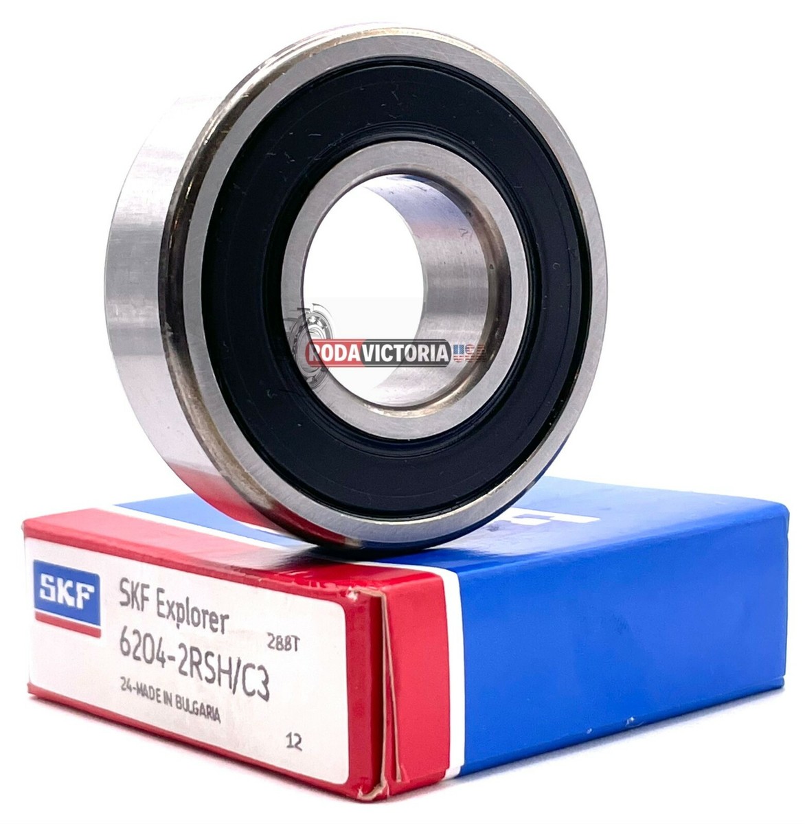 Cuscinetti A Sfere Profondi SKF 6204-2RSH Con Doppia Guarnizione - Foto 11