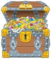 Carson Dellosa Big Treasure Chest Bulletin Board Set (110098), New, Free Shippin on sale Carson Dellosa Big Treasure Chest Bulletin Board Set (110098), New, Free Shippin on sale