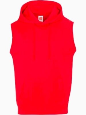 【New】Deuxieme Classe Sleeveless Pullover Mens Workout Hoodie Sleeveless Muscle Tank Top Gym Pullover Hooded