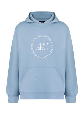 NEW Active After Coffee Heavy Weight Hoodie / Ashley Blue / ALL SIZES