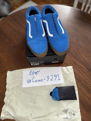 VANS Syndicate Old Skool Pro Golf Wang Mens 10.5 Blue and Gum Tyler The Creator