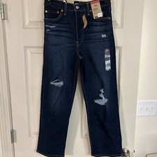 Size 28x27 Womens Ribcage Straight Ankle Levi Strauss Jeans Levi Strauss  Co.