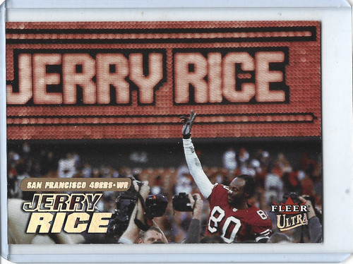 Jerry Rice #181 2001 Ultra card