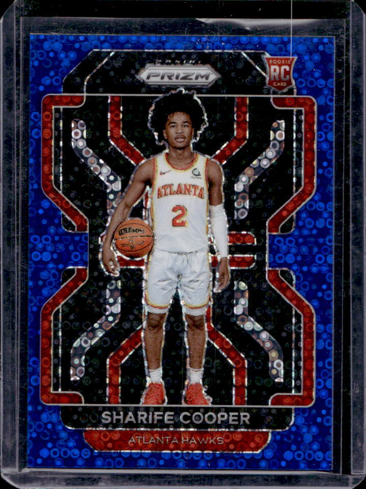 2021-22 Prizm Sharife Cooper Fast Break Blue RC #52/150 #280
