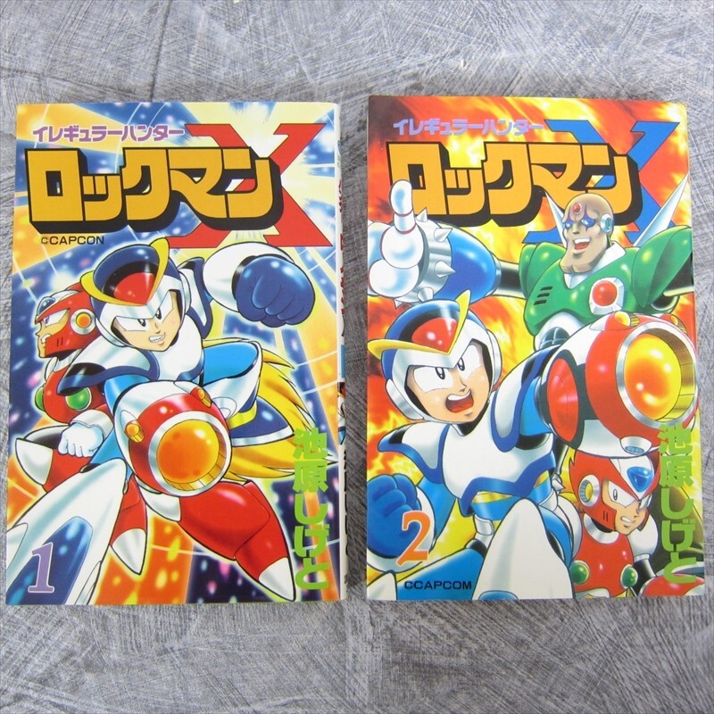 ROCKMAN X Irregular Hunter Manga Comic Complete Set 1+2