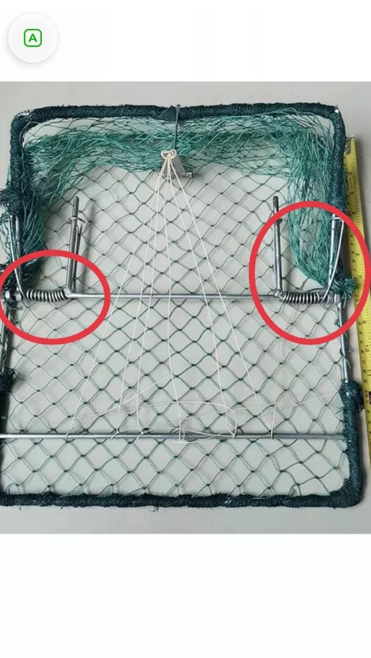 Spring trap, handmade, pair right and left - Image 2 of 4