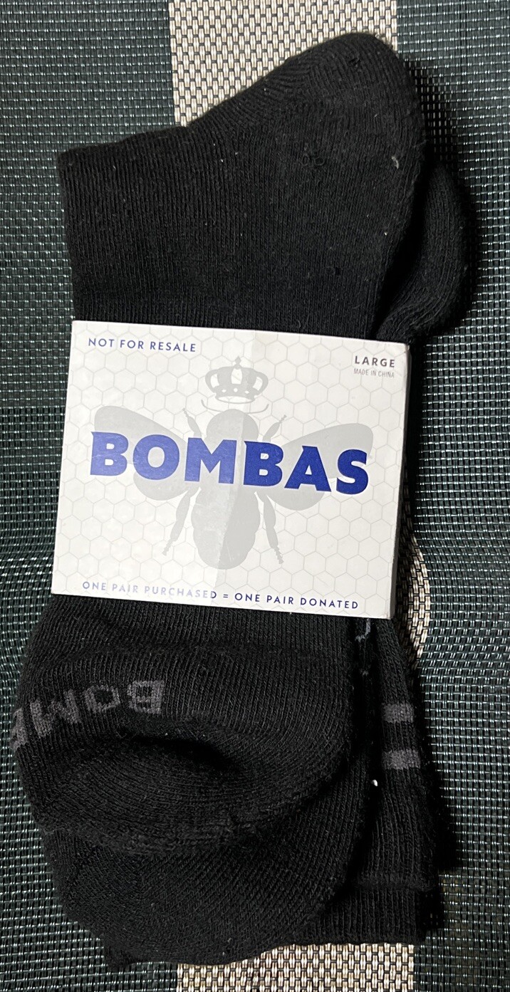BOMBAS SOCKS SIZE LARGE