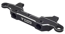 NEW NHX RC Aluminum Rear Bumper Mount -Black : Axial SCX6