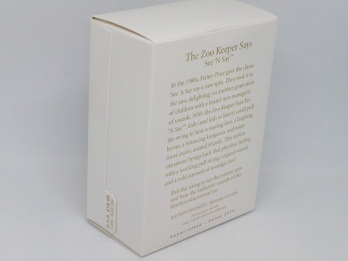 Hallmark 2010 The Zookeeper Says - See 'n' Say - Fisher-Price - NISDB - Picture 5 of 19