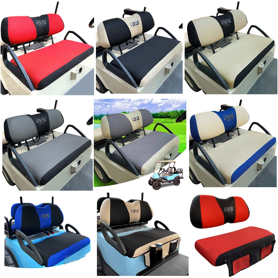 10L0L Golf Cart Front Seat Covers for Yamaha Club Car Precedent /Tempo /Onward
