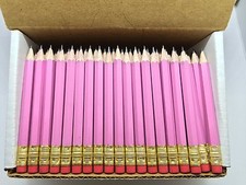 72 lavender Half short mini small Hexagon Golf 2 Pencils ExpressPencilsTM
