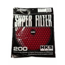 Hks Super Power Flow Air Filter 200mm Red