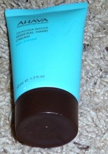 NEW AHAVA DEADSEA WATER MINERAL HAND CREAM-SEA-KISSED-1.3 OZ TUBE