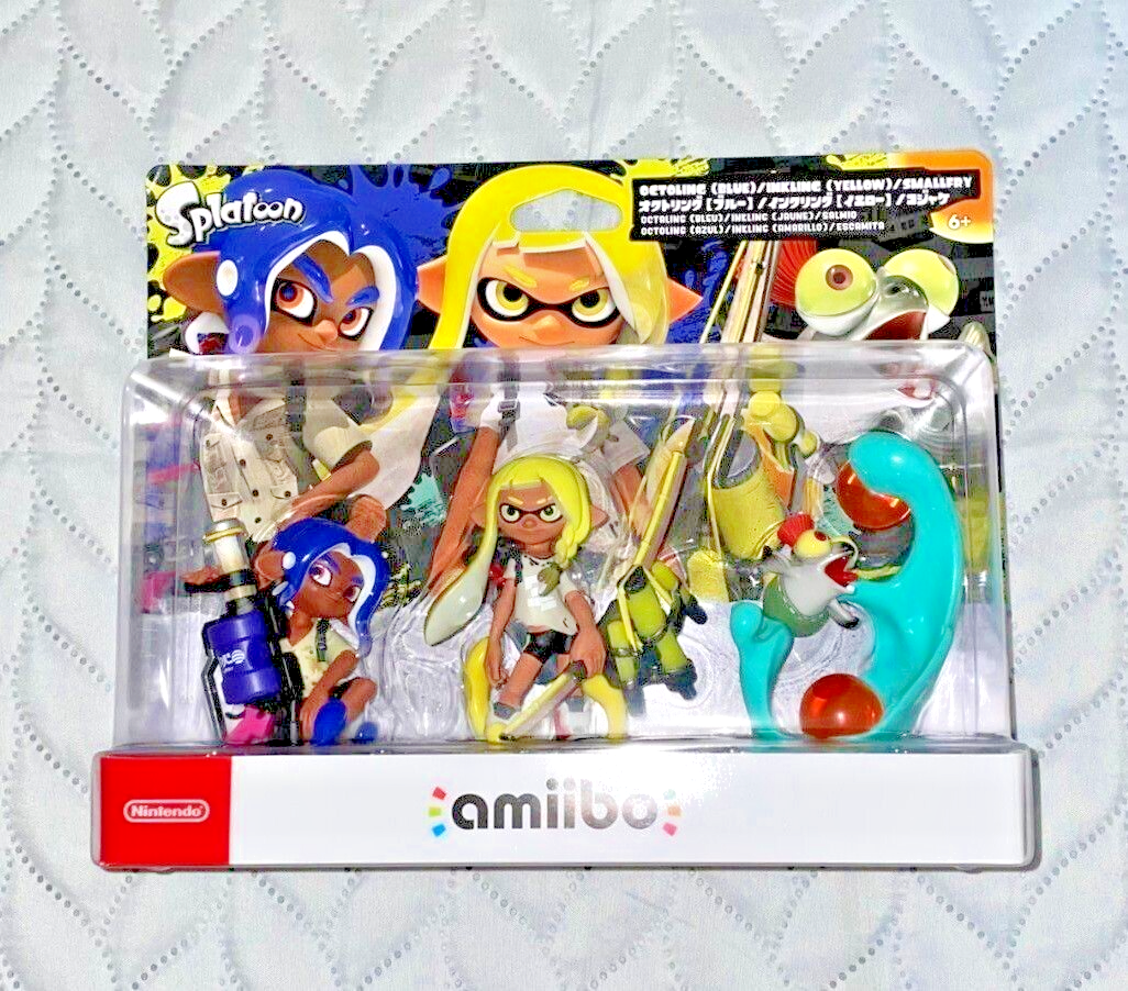 Amiibo Splatoon 3 Octoling Inkling Jaune - Version Japonaise - Neuf Sous Blister