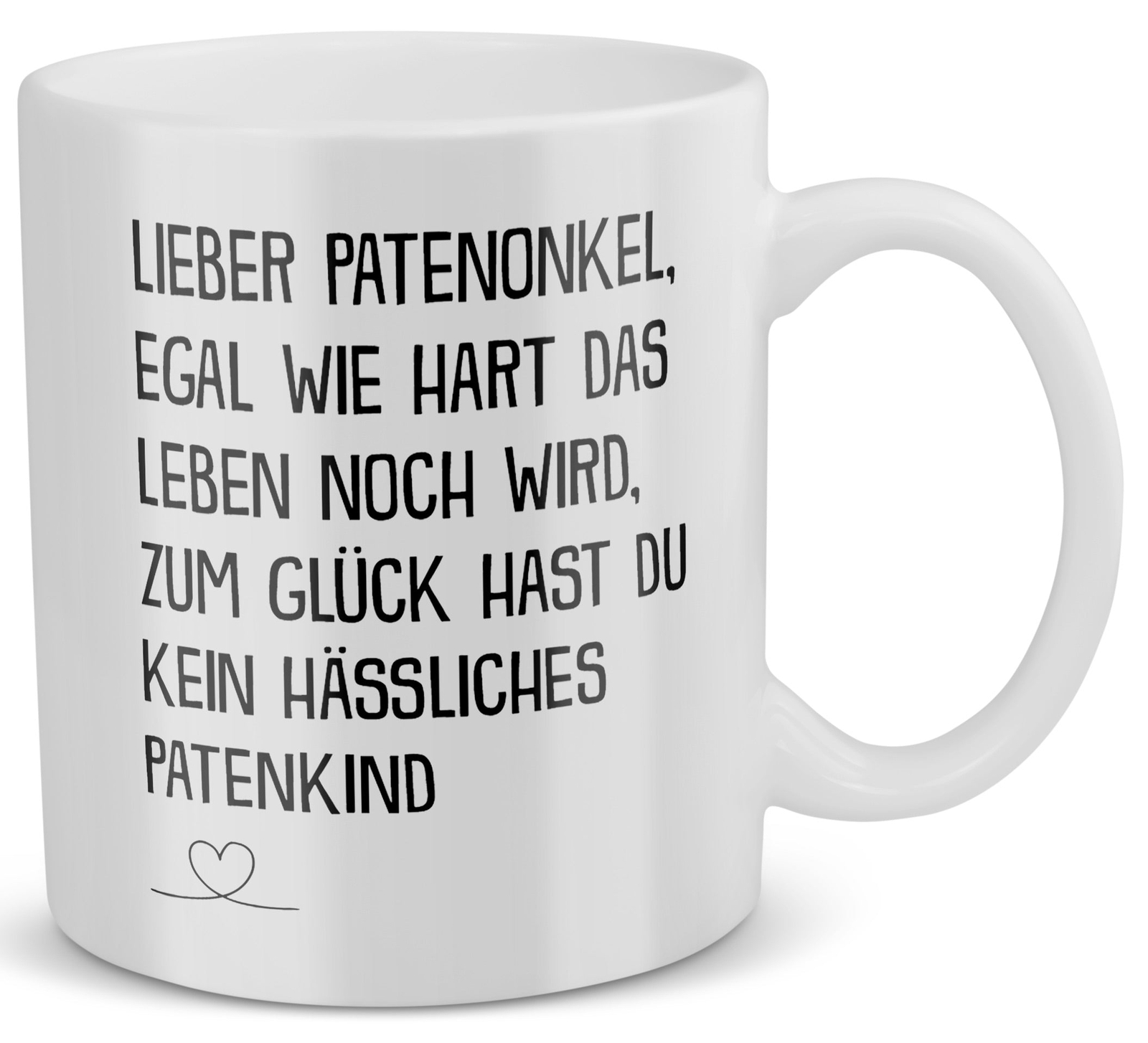 Patenonkel Geschenk Taufpate Tasse Pate Geburtstag Weihnachten Herrentag Männer