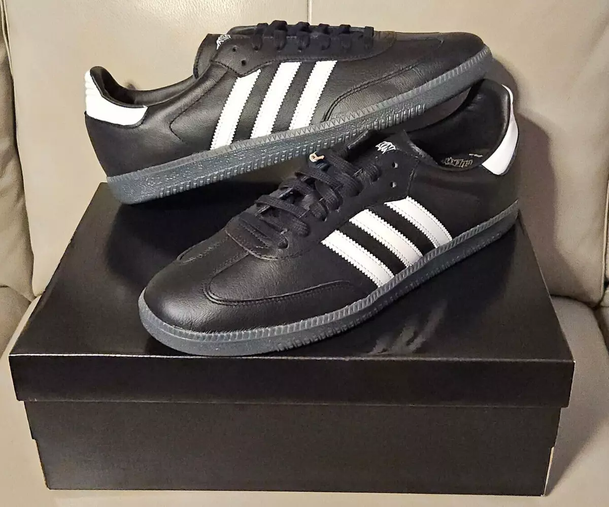 NEW - Adidas Samba x FuckingAwesome ID7339 Size 12 FA sz 12 Low Black White