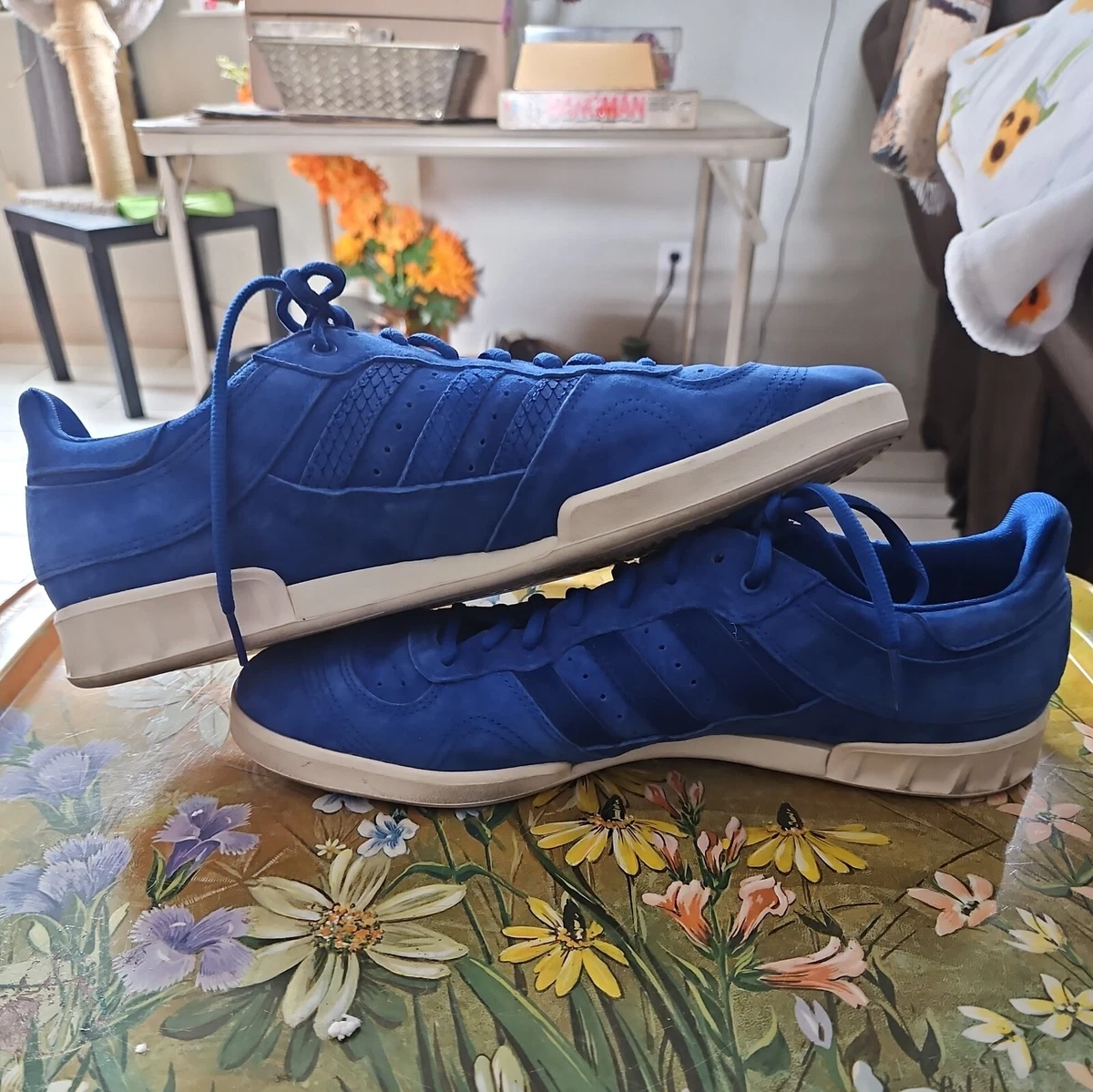 Adidas Consortium x Footpatrol x Juice Handball Top Shoes‎ Mens Sz 8 Blue CM7876 adidas Consortium x Patrol x Juice Handball Top S.E. Power  main image 2