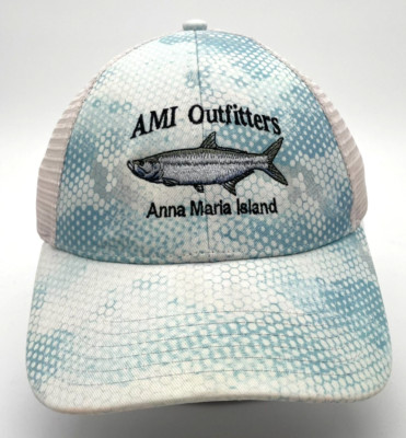 Simms Fishing Ami Outfitters Cap Men's One Size Blue Anna Maria Island Snapback