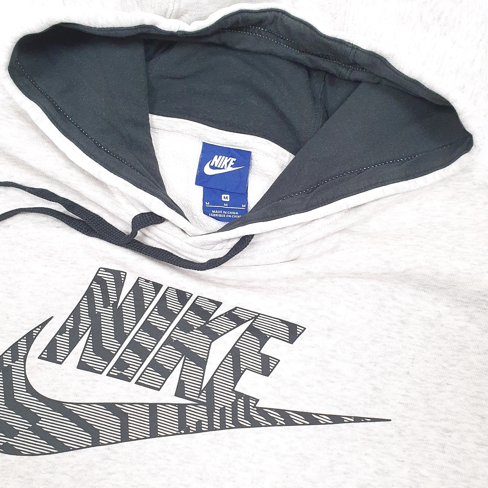 NIKE Hoodie Cotton Jumper Sweatshirt Mens M image 2