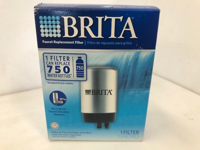 New Brita On Tap Chrome Faucet Water Filter System Replacement