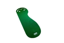 PUTT-A-BOUT 3 x 9 Feet Grassroots Par Three Putting Mat - 3- Hole, Green