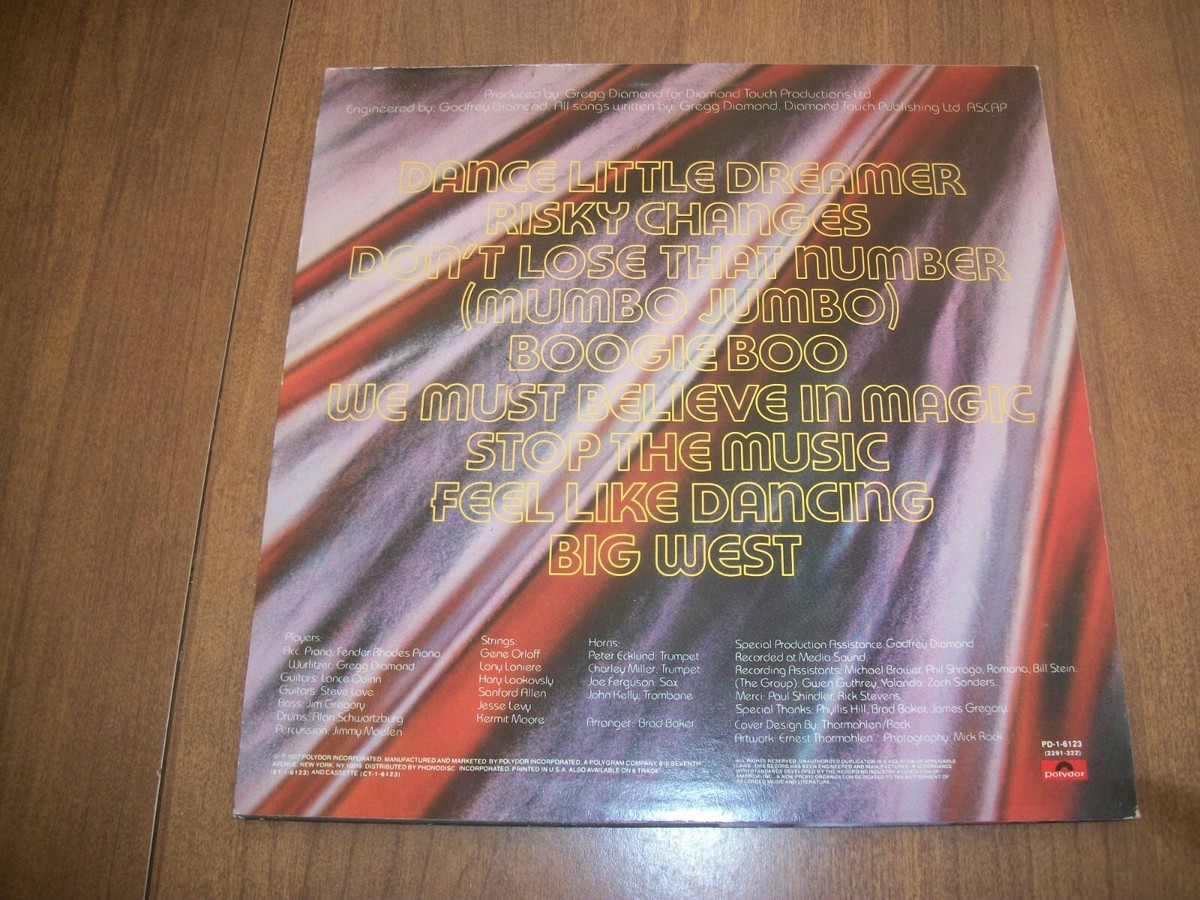 Bionic Boogie Bravado レコード BIONIC BOOGIE--SAME TITLE--VINYL ALBUM | eBay