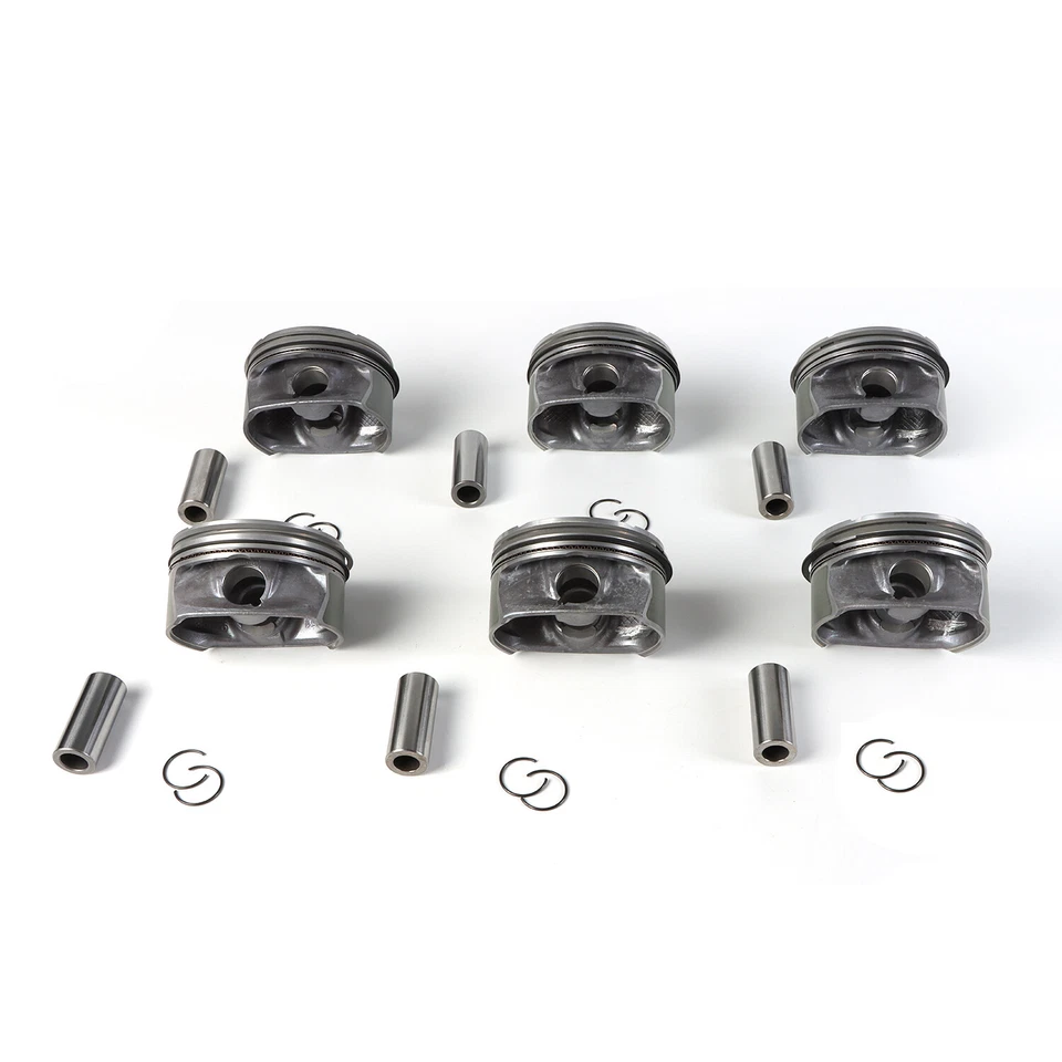 Engine Piston & Ring Set For Mercedes-Benz CLK350 C350 E350 ML350 A2720308917 Foto 3 de 4