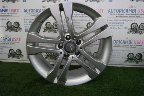 CERCHIO IN LEGA MERCEDES GLA X156 2013-2019A1564010102 IN LEGA 7X18H2 RIGATO - Imagen 13 de 13