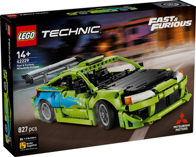Fast and Furious Mitsubishi Eclipse Auto  LEGO Technic 42229  N06/26  Vorverkauf