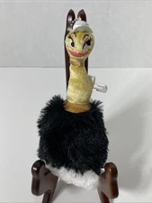 Tokyo Disney Resort BEAUTY AND THE BEAST FIFI FEATHER DUSTER KEYCHAIN NEW NWT