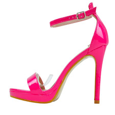 SUPER SEXY PUMPS LACK ELEGANT DAMENSCHUHE PINK HIGH HEELS SANDALEN