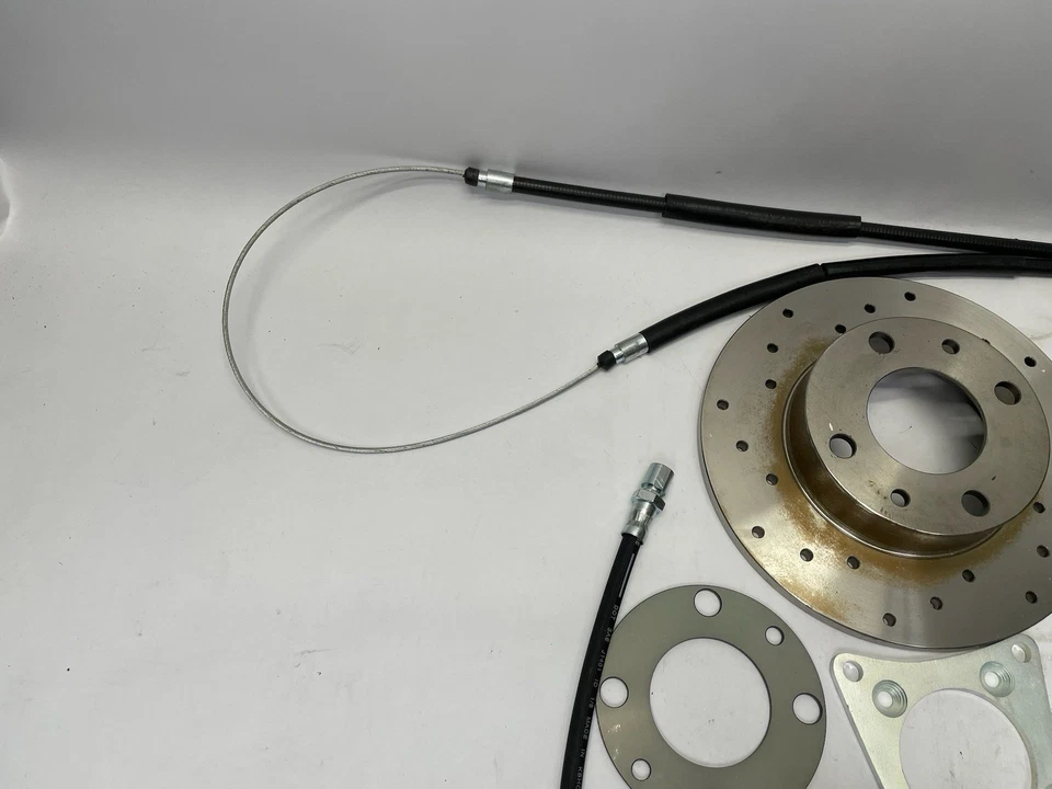 Kit de conversión de freno de disco trasero Fiat 128 127 Ritmo Strada Abarth Autobianchi A112 Foto 2 de 4