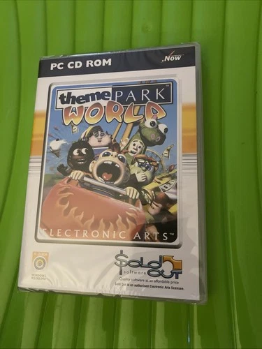 Theme Park World - PC CD ROM - Sealed - Electronic Arts