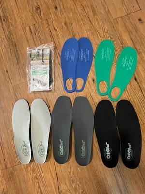Orthofeet Orthotic Insoles w/ Arch Boost & Spacers Men s & Women s Sizes
